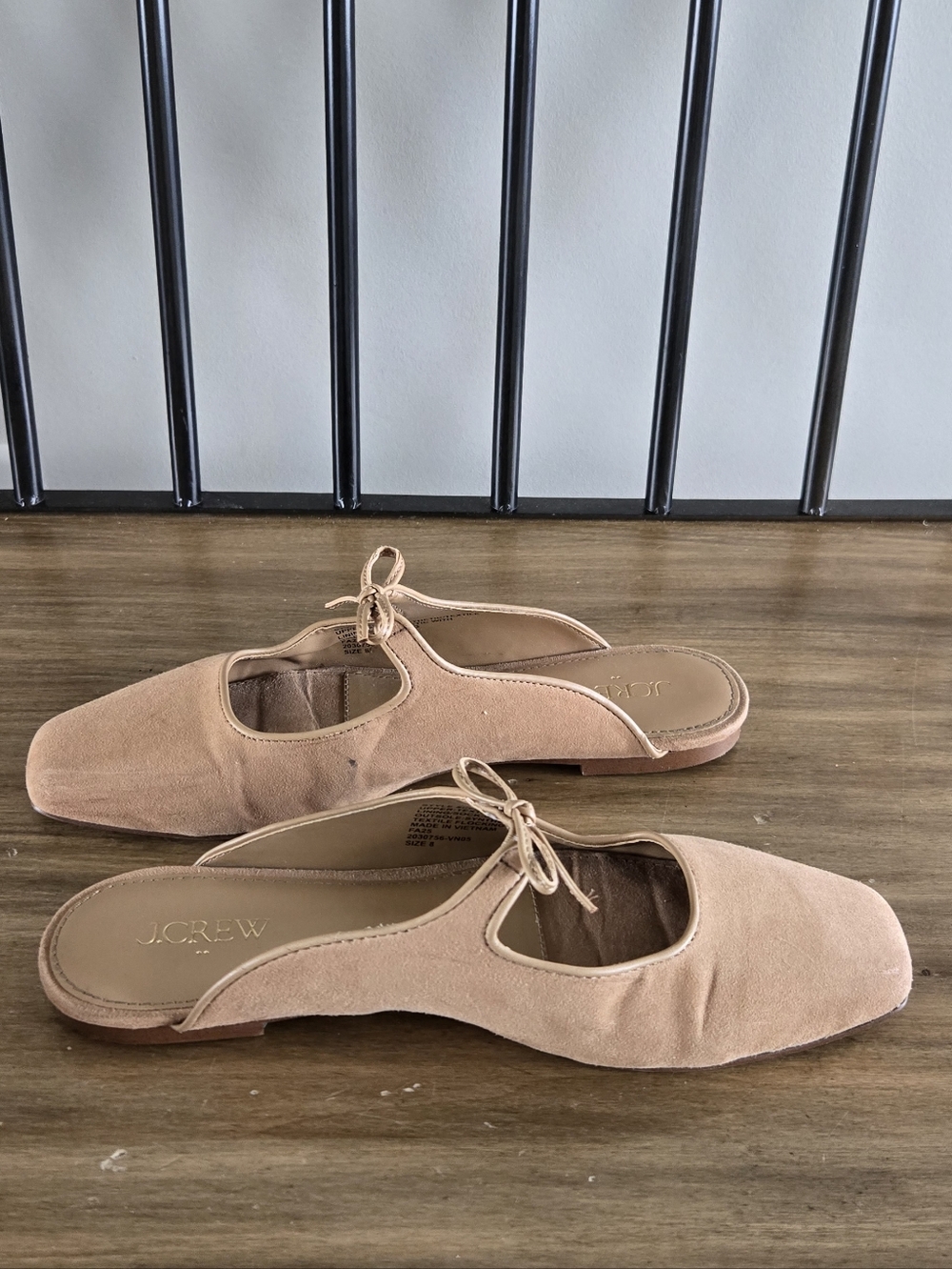 J. Crew Factory Women's Bow slip-on mules - Picture 4 of 9